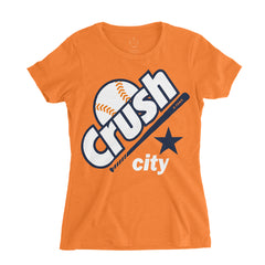 The Crush City Tee (Cream/Orange)