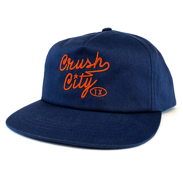 RGC-Crush-Script-Unstructured-Snapback-Hat-Navy-Houston-Baseball-Astros-Cap-Crush-City