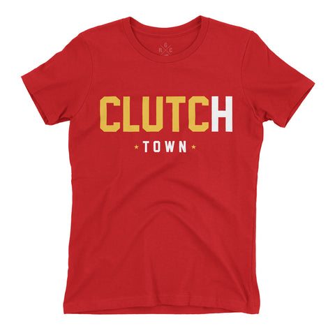 RGC-Womens-Clutch-Town-RED-Boyfriend-Tee-Houston-Basketball-T-Shirt