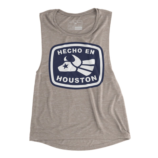 RGC-Made-In-Houston-WOMENS-SLEEVELESS-MUSCLE-TANK-VINTAGE-GREY-Football